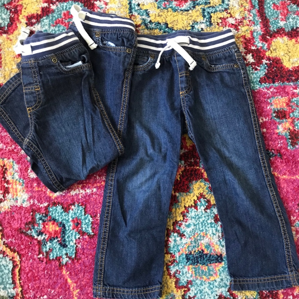Carters 3T Elastic Waist Jeans Lot